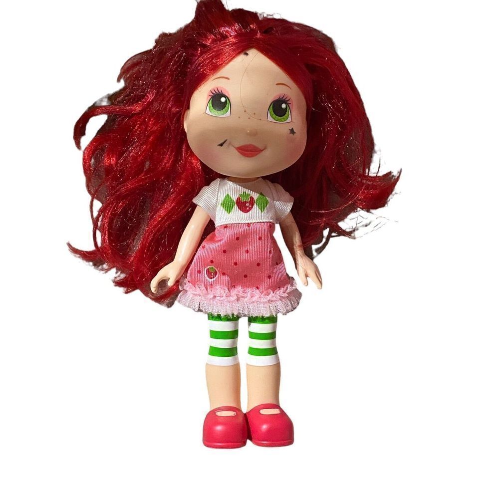 2008 Strawberry Shortcake Scented 11" Pose-able Doll